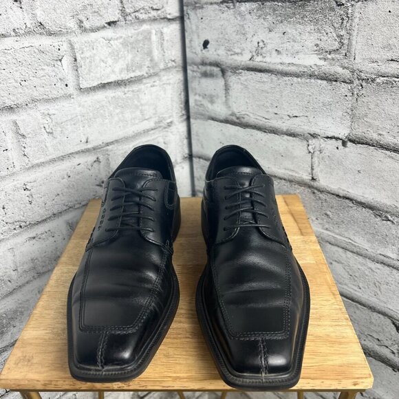 ECCO Barcellona Apron Toe Oxford Dress Shoes - Picture 4 of 8